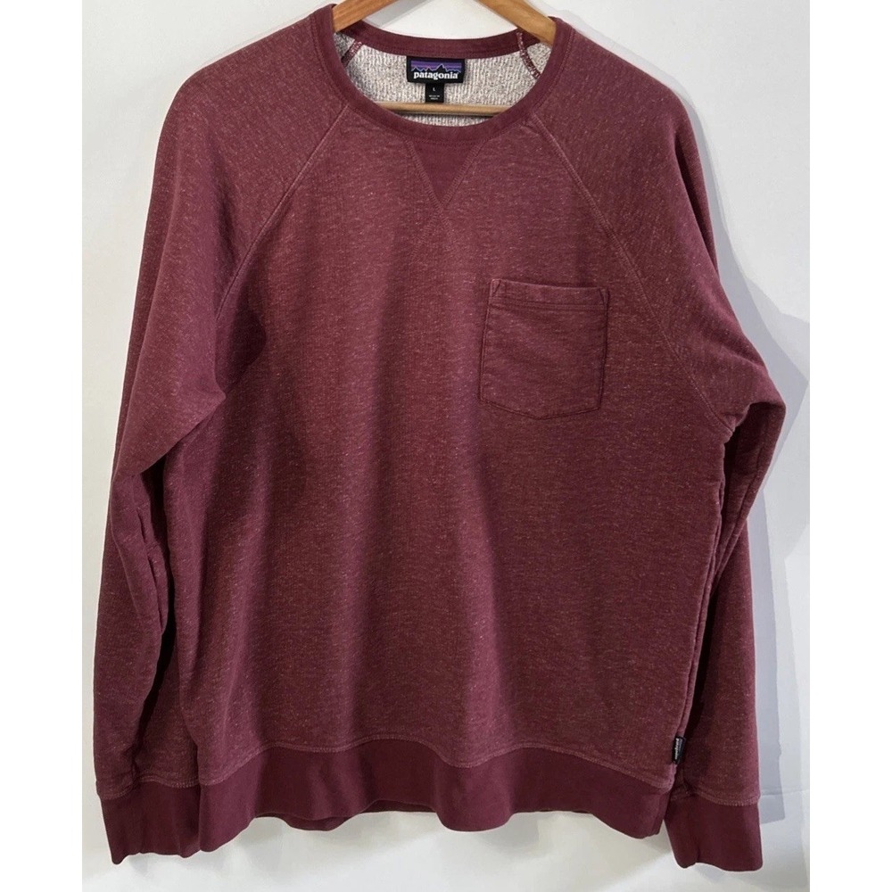 Mens Patagonia Mahnya Fleece Crewneck Sweatshirt Sz Large 26375 India